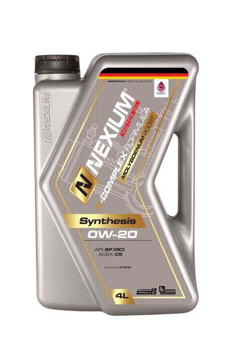 Olej silnikowy NEXIUM  SYNTHESIS 0W20 SP (RC) C5 VW 508/509 5L