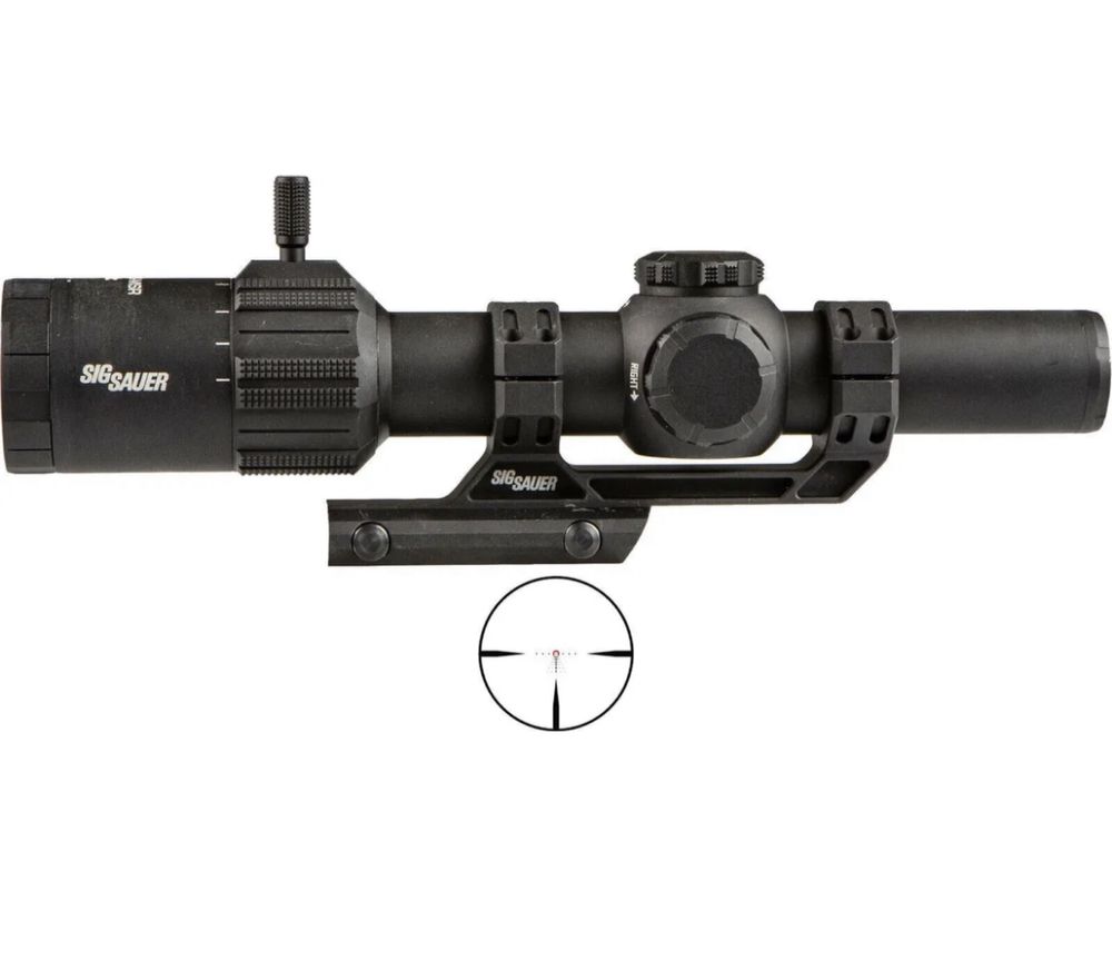 Приціл оптичний Sig sauer optics Tango Msr 1-6x24, 30mm SFP, підцвітка