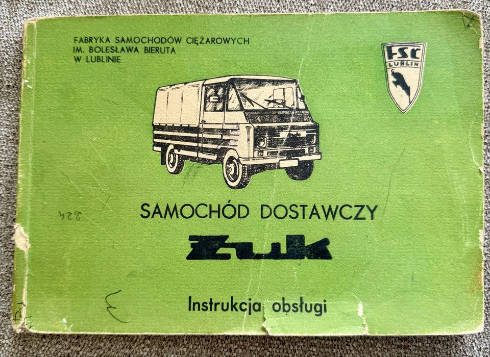 Instrukcja obsługi samochodu Żuk