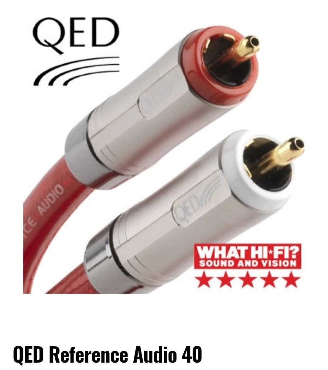 Qed Reference Audio 40 межблочный кабель RCA XLR 2×0,6м