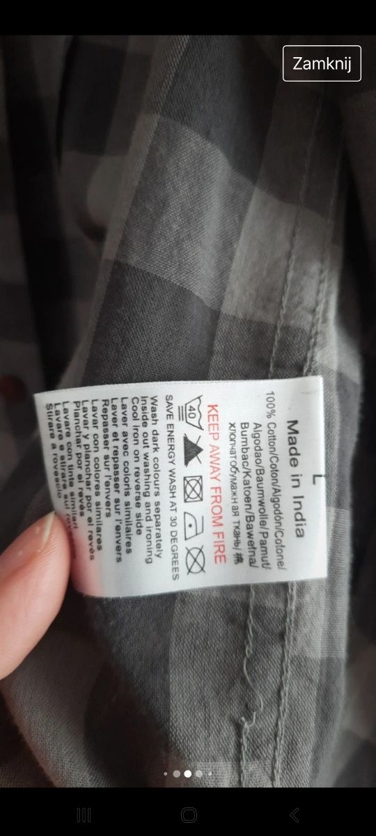 Koszulo-katana z kapturem L Brand