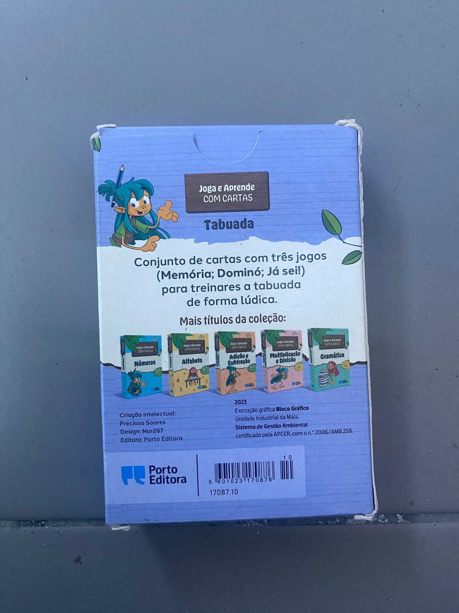 Jogo de Cartas Educativo
