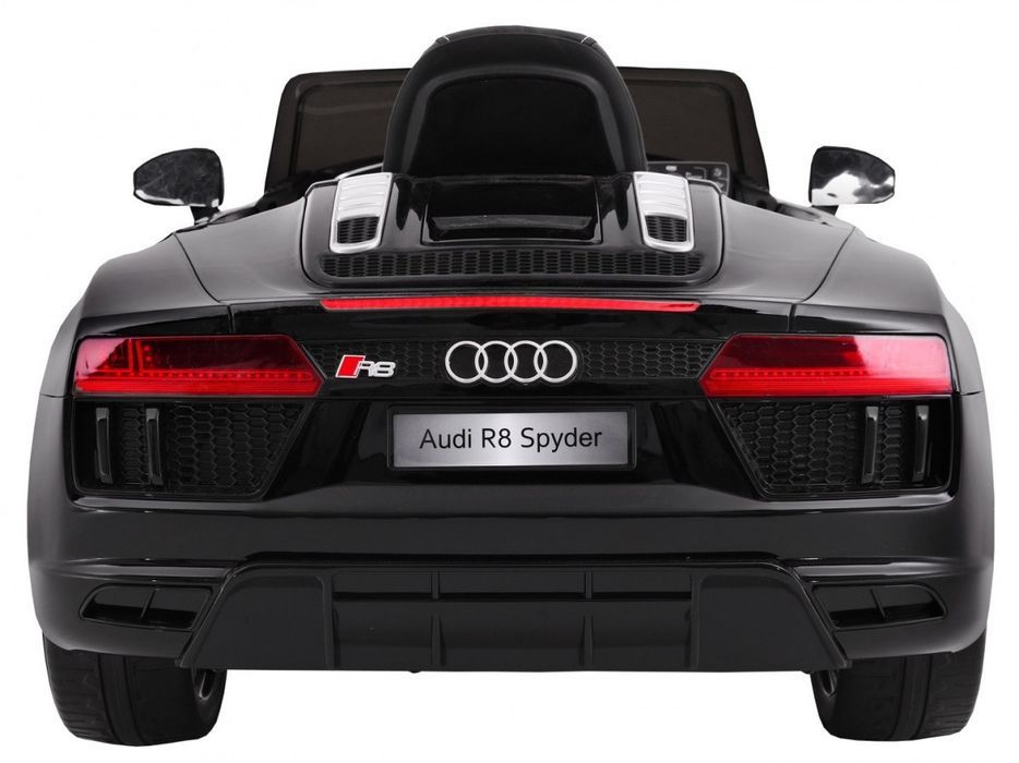 Audi R8 Spyder Na Akumulator Czarny Pilot Eva Wolny Start Radio Mp3