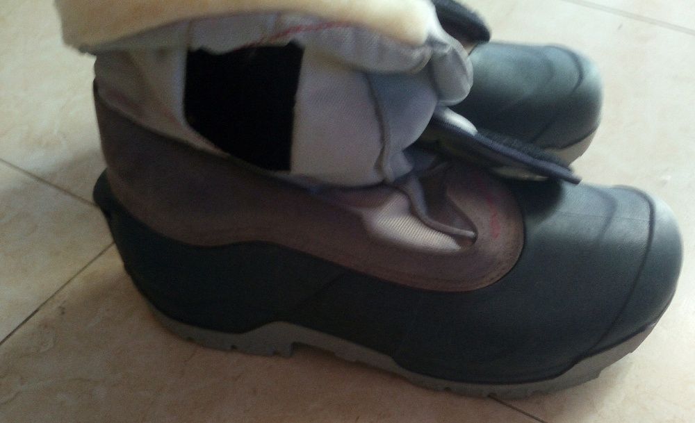 Botas para a neve
