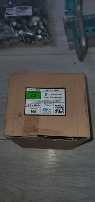 Wkręt 8x120 mm uniwersalny SPAX TX WIROX główka