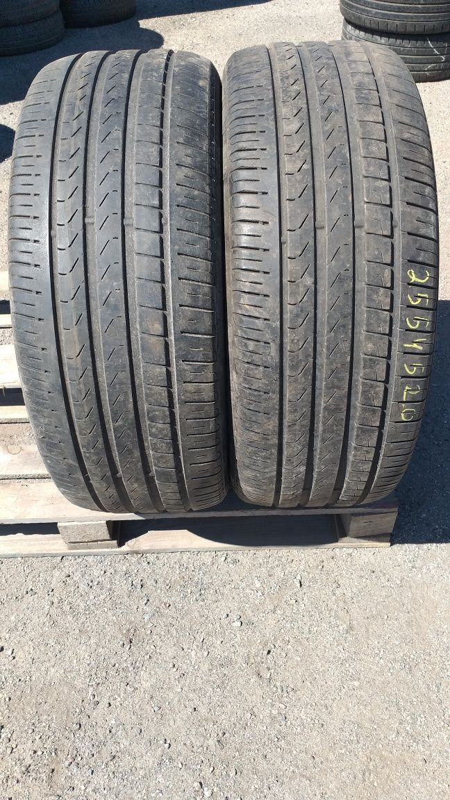 2шт 255 45 20 Pirelli пара шины б.у резина склад шиномонтаж