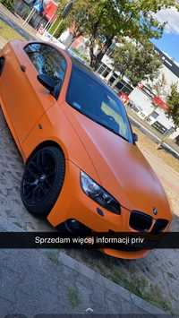 BMW Seria 3 Bmw e92 pomarańczowy mat