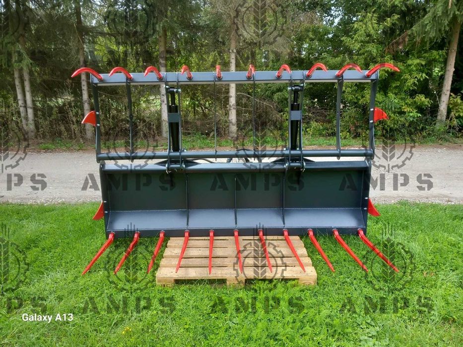 Krokodyl zęby kute/ 1,25m-2,40m! JCB, CAT, MERLO