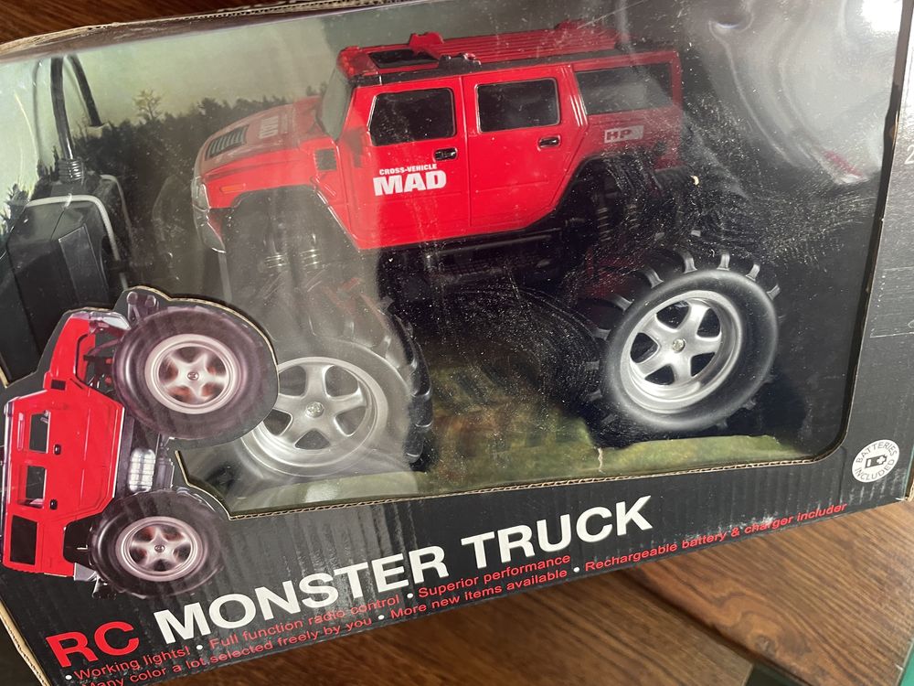Zabawka zdalnie sterowana rc Monster truck
