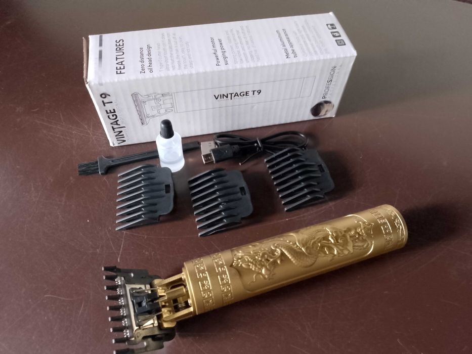 MASZYNKA TRYMER DO strzyżelnia golenia włosów brody ciała zestaw nowy