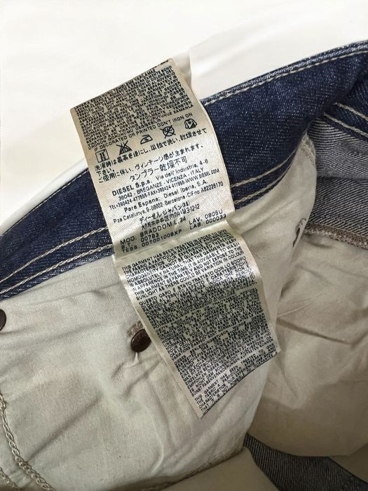 Diesel Braddom roz. W34 L30 męskie dżinsy regular slim carrot