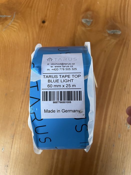 Скотч армований монтажна лента стрічка TARUS TAPE TOP BLUE 60мм*25м