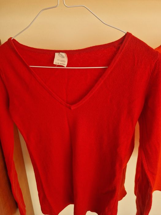 1 casaco e uma camisola 100% caxemira para menina ou senhora