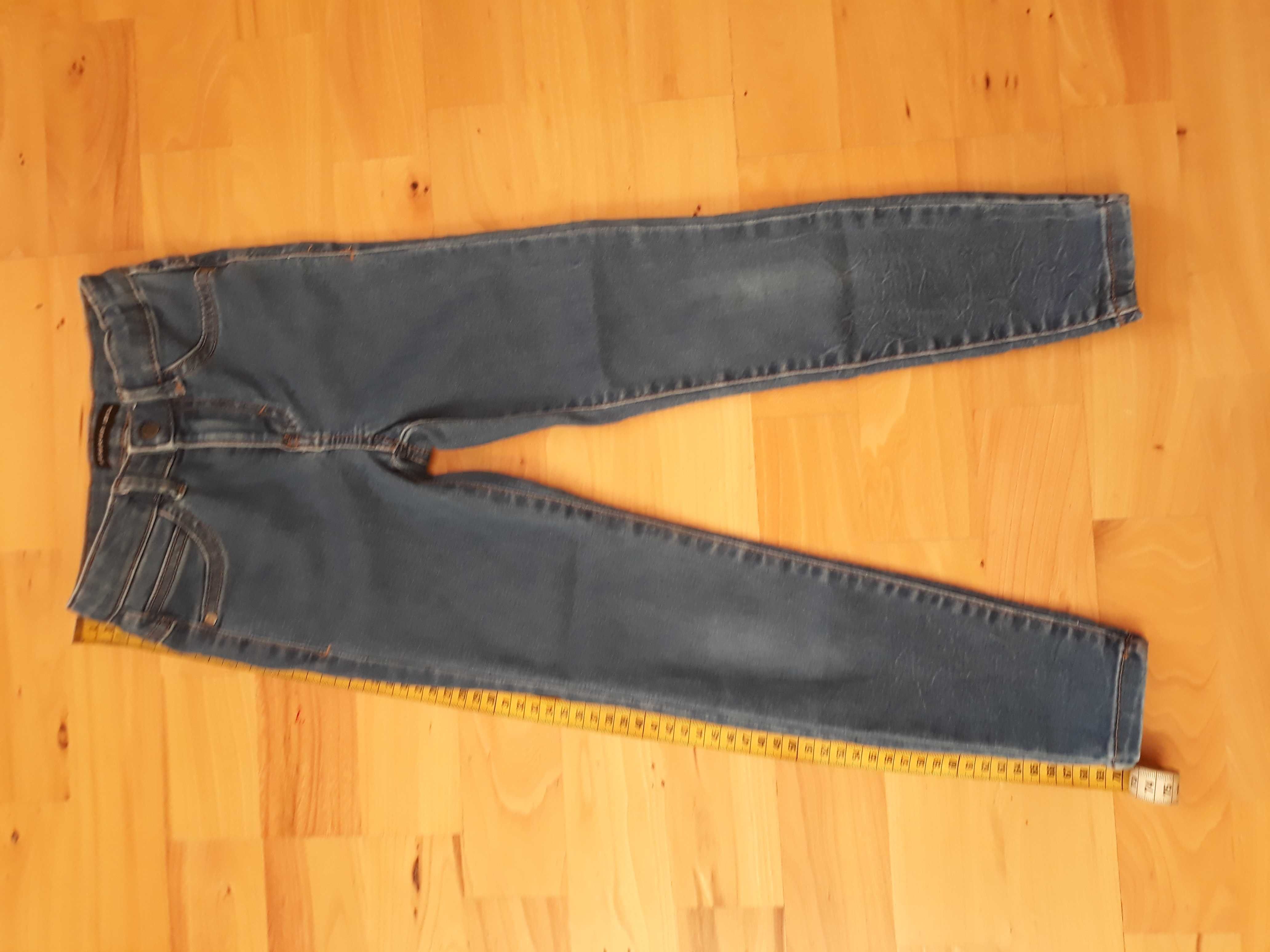 Spodnie Reserved R128 7-8 lat Dla Dziewczynki Jeans