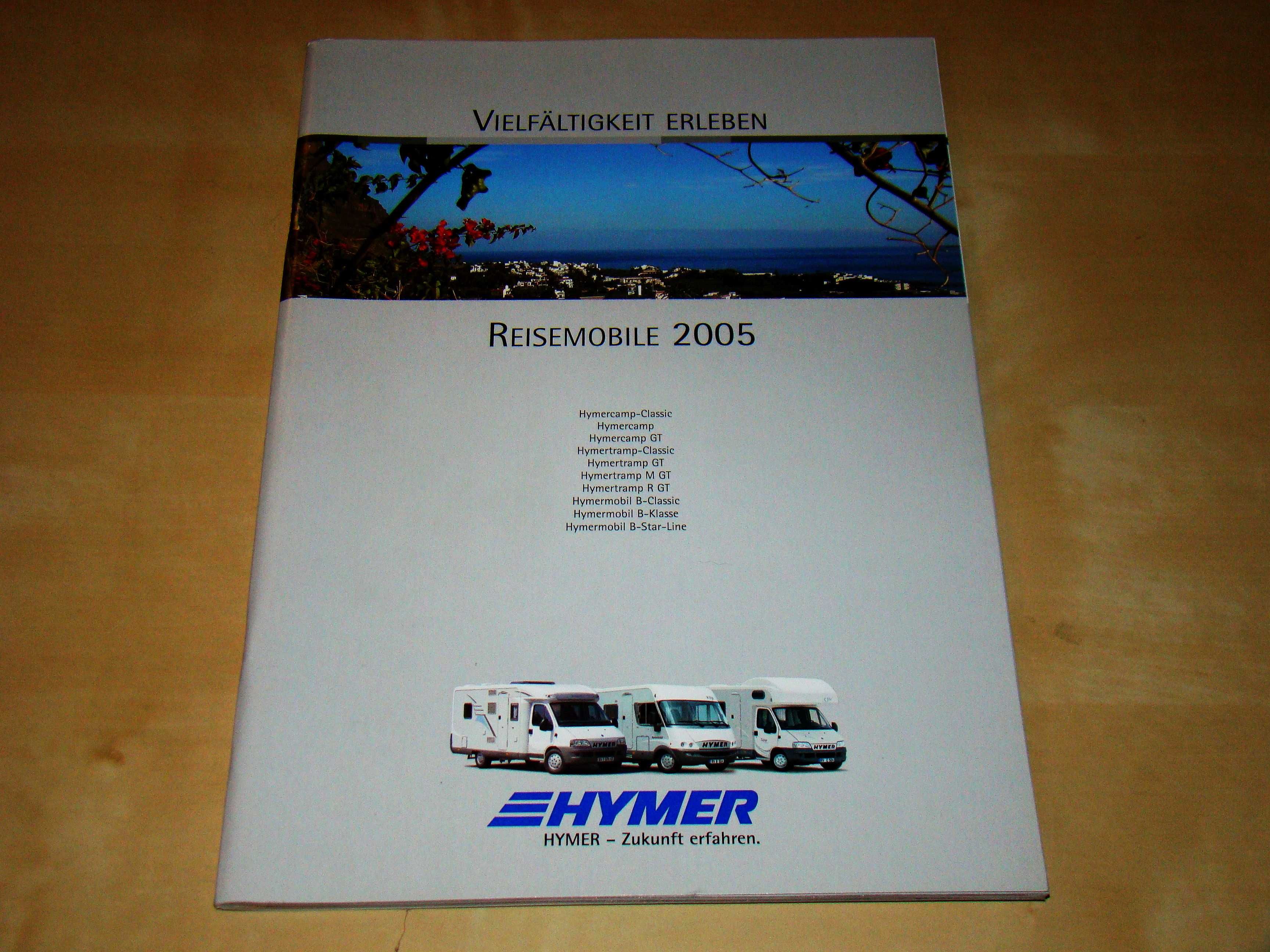 Katalog reklamowy Hymer Reisemobile 2006