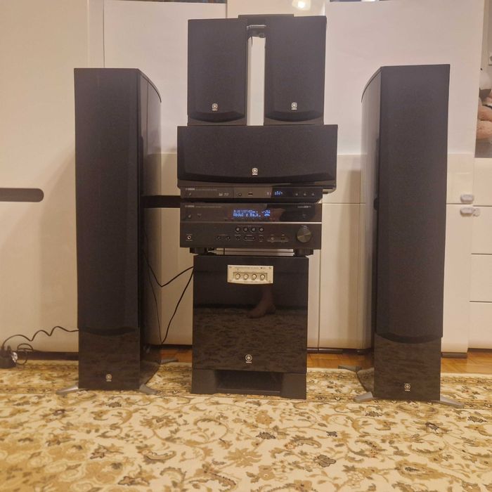 Kino Domowe Yamaha Bluetooth Blu Ray USB HDMI 3D Internet