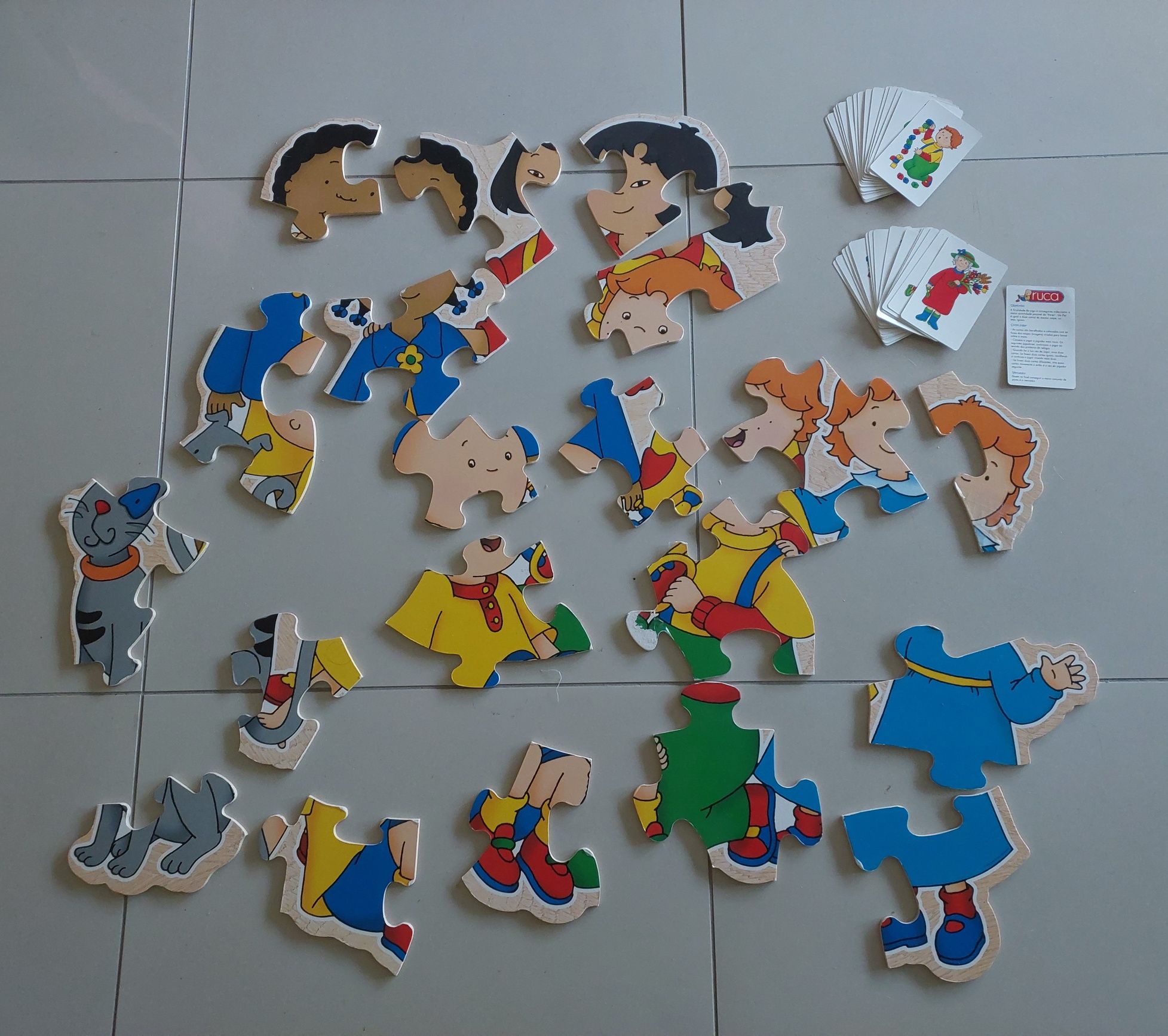 Puzzle + Jogo Memória RUCA