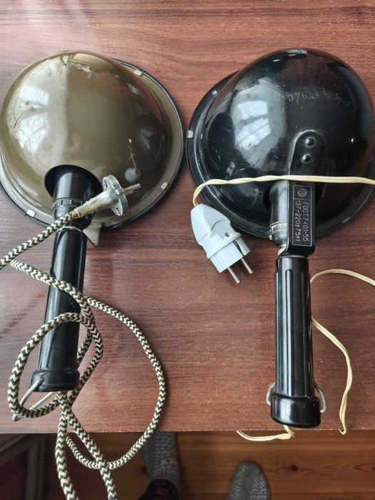 Лампа синя лікувальна рефлектор Мініна