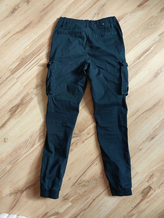 Spodnie joggery cargo 146 152 name it granatowe
