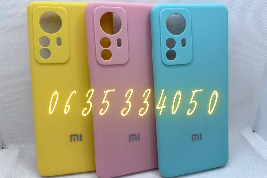 Чехол для Xiaomi Mi 12x 12 Pro софт тач Ксиоми Ми 12х Про микрофибра