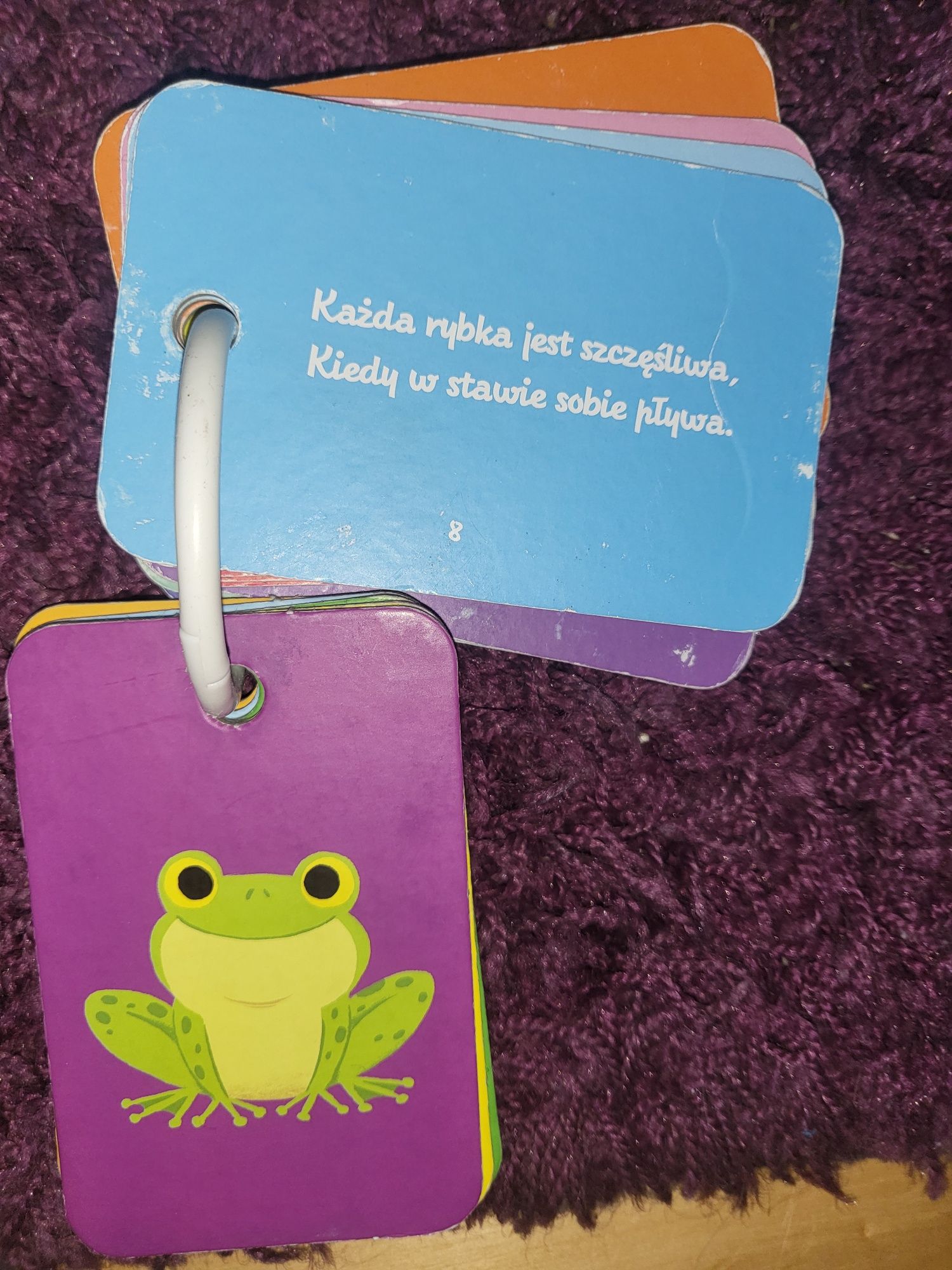 Dwa zestawy kart czu-czu dla dzieci do 2 lat