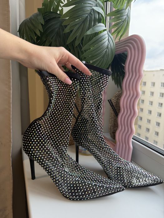 Каблуки/ботильйони чулки