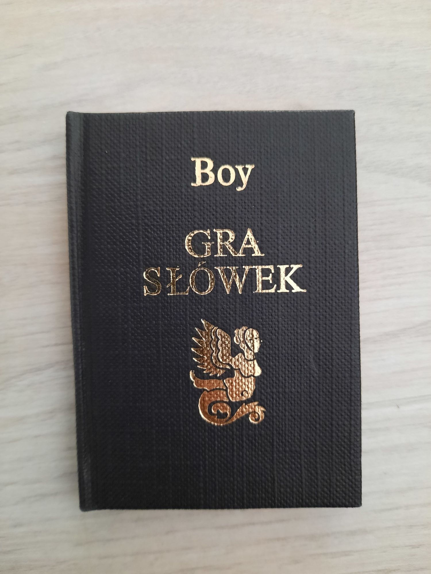 Boy Gra słówek mini książka