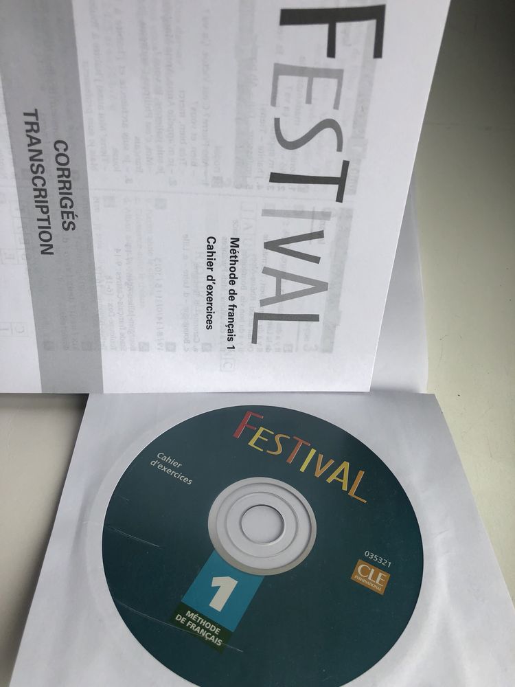 Festival A1 CLE international Учебник и Рабочая тетрадь + CD