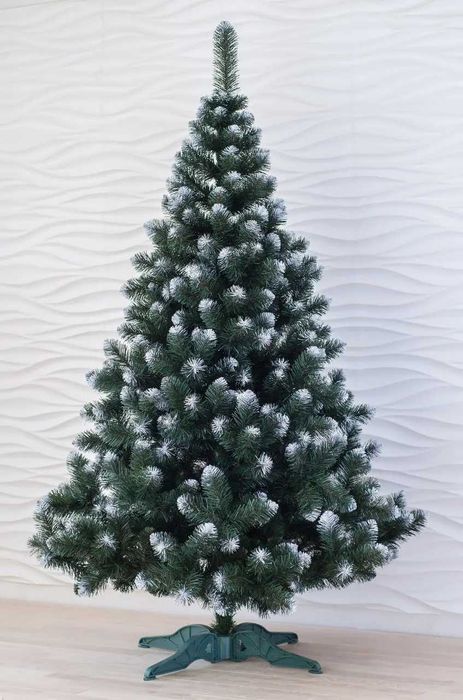 ТОП ПРОДАЖІВ! Штучна ялинка з білими кінчиками, исскуственная елка