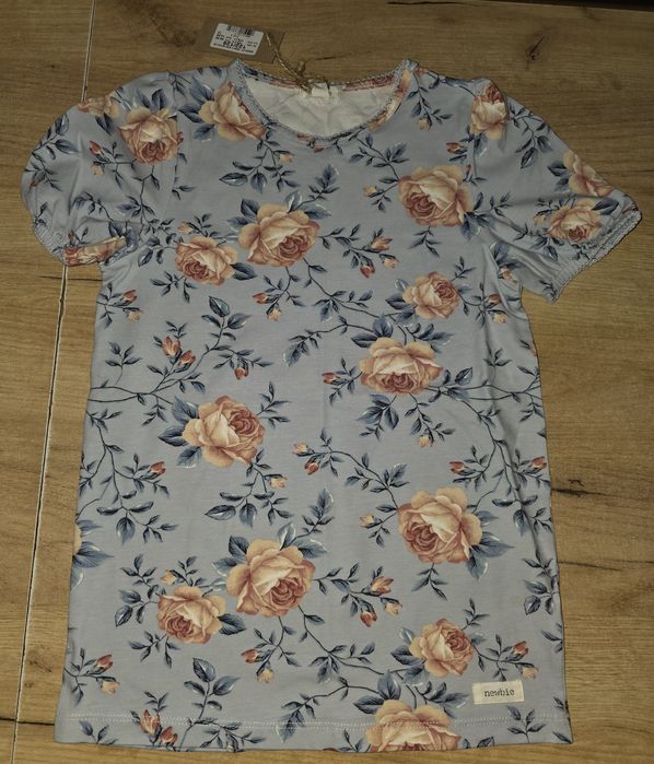 Nowa bluzeczka Newbie piekny wzór 122/128
