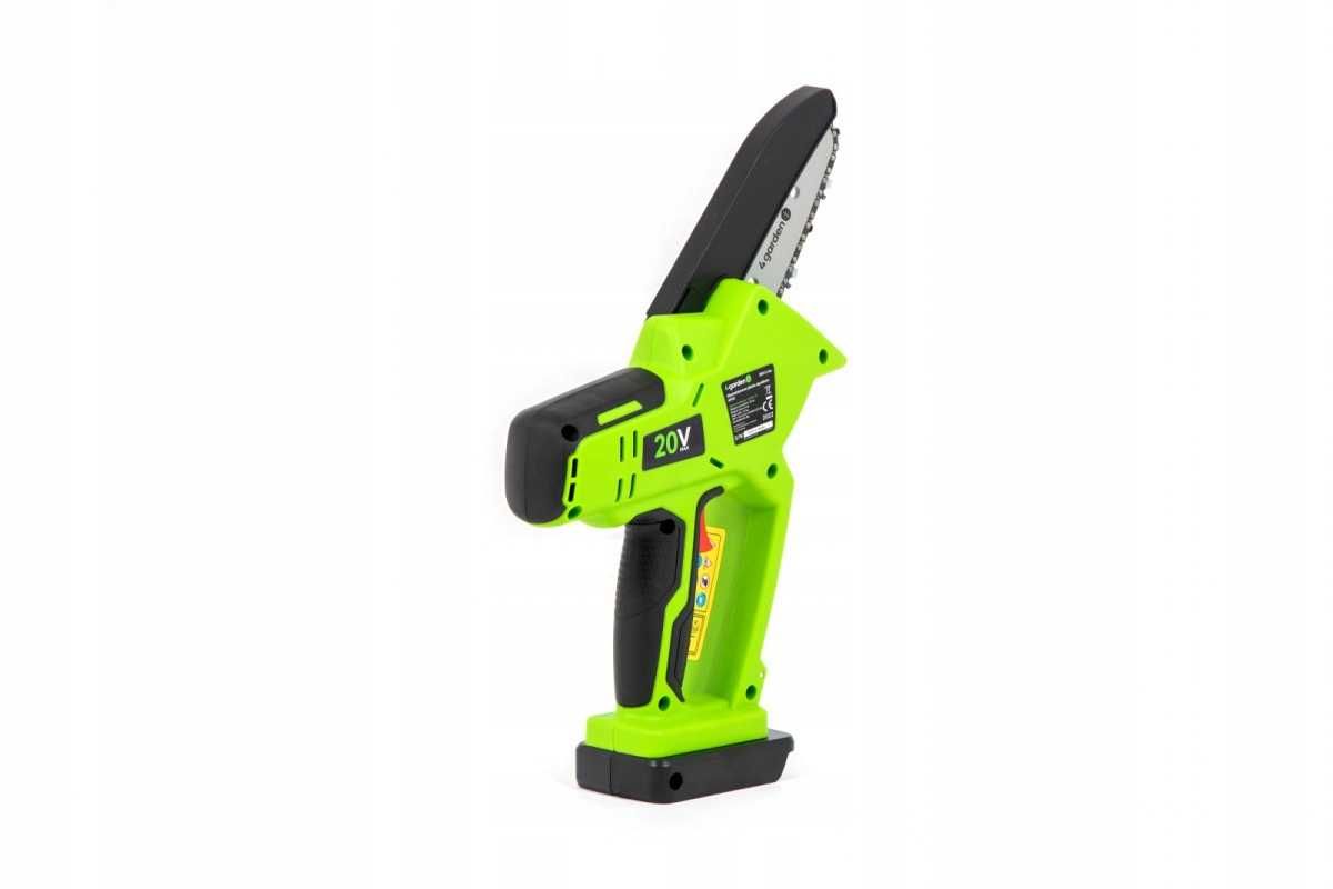 NOWY Zestaw MINI PIŁA łańcuchowa 4GARDEN 20v 2x2Ah NA PREZENT!