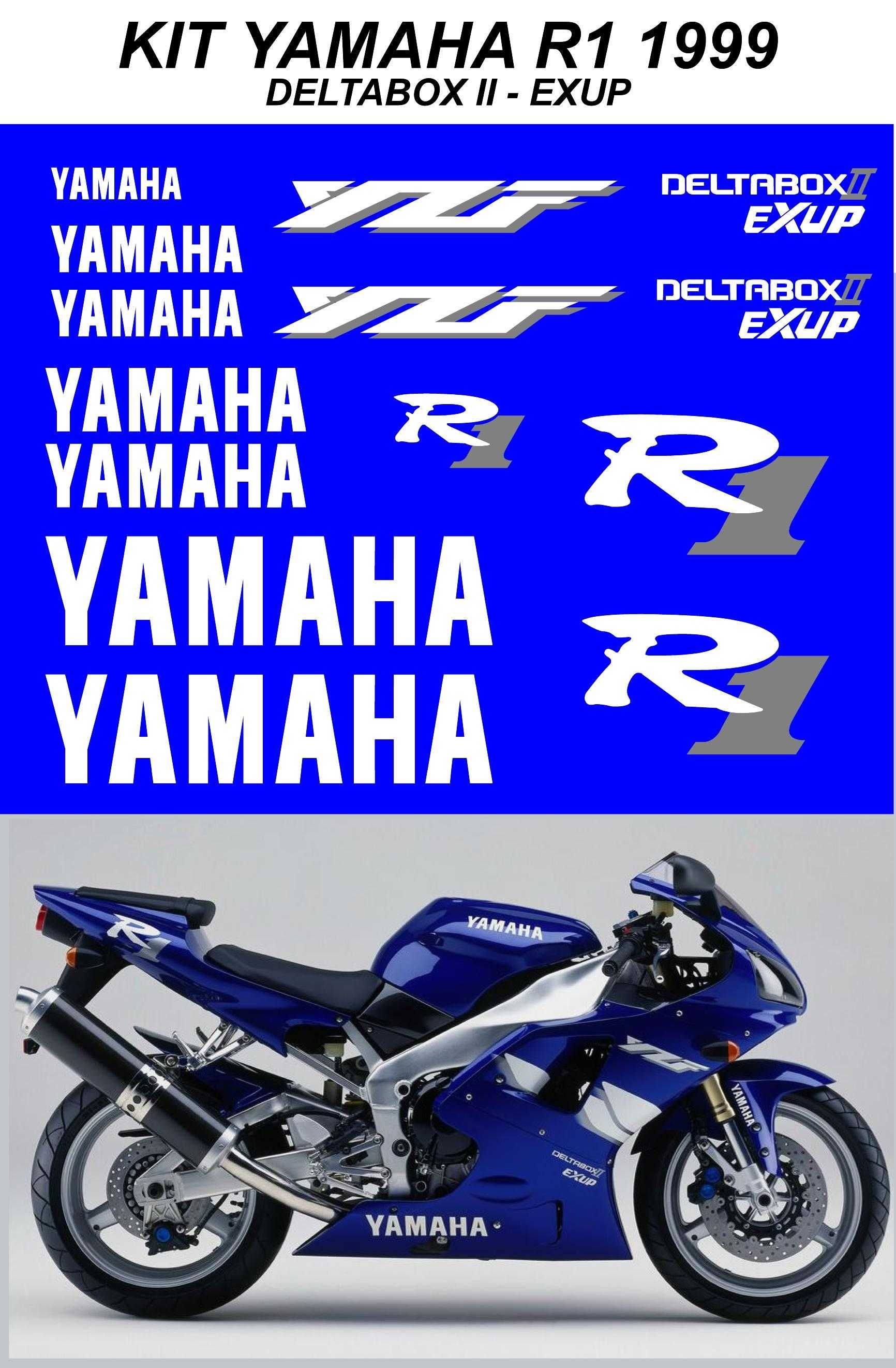 Kit Autocolantes Yamaha YZF-R1