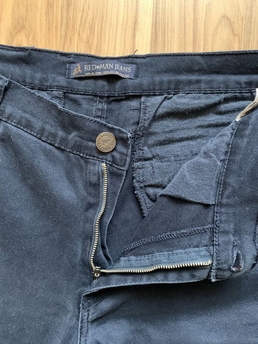 Брюки темно-сині