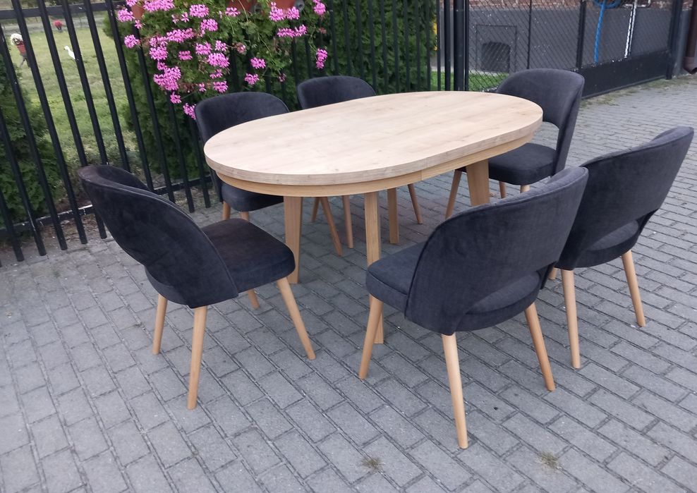 Stół Okrągły Rozkładany Promocja Jakość