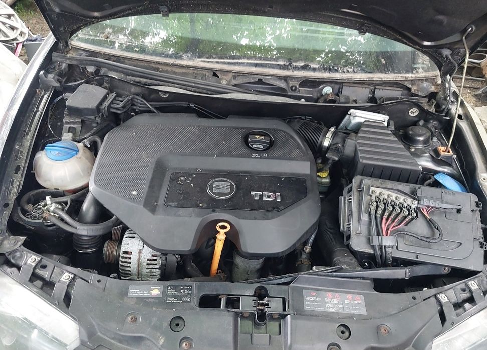 Części seat ibiza III 6l silnik 1.9 tdi asz drzwi kolor lc9z