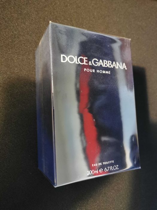 Dolce Gabbana Pour Homme 200ml EAU DE TOILETTE Oryginał w folii NOWA
