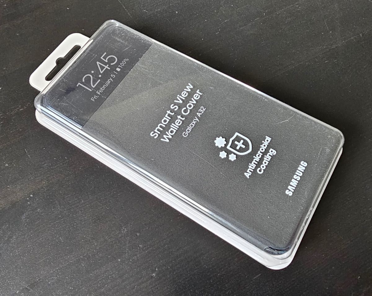Samsung S View Wallet Cover do Galaxy A32. Oryginalne, nowe. Czarne