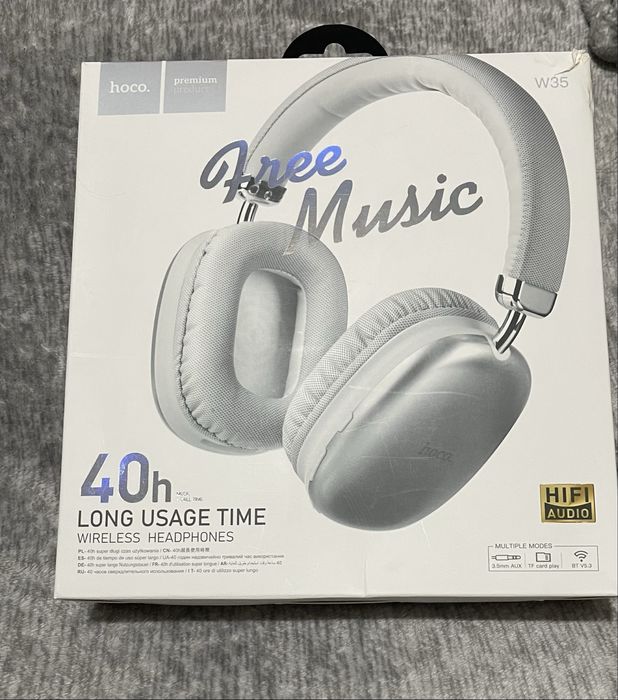 Блютуз навушники hoco нові