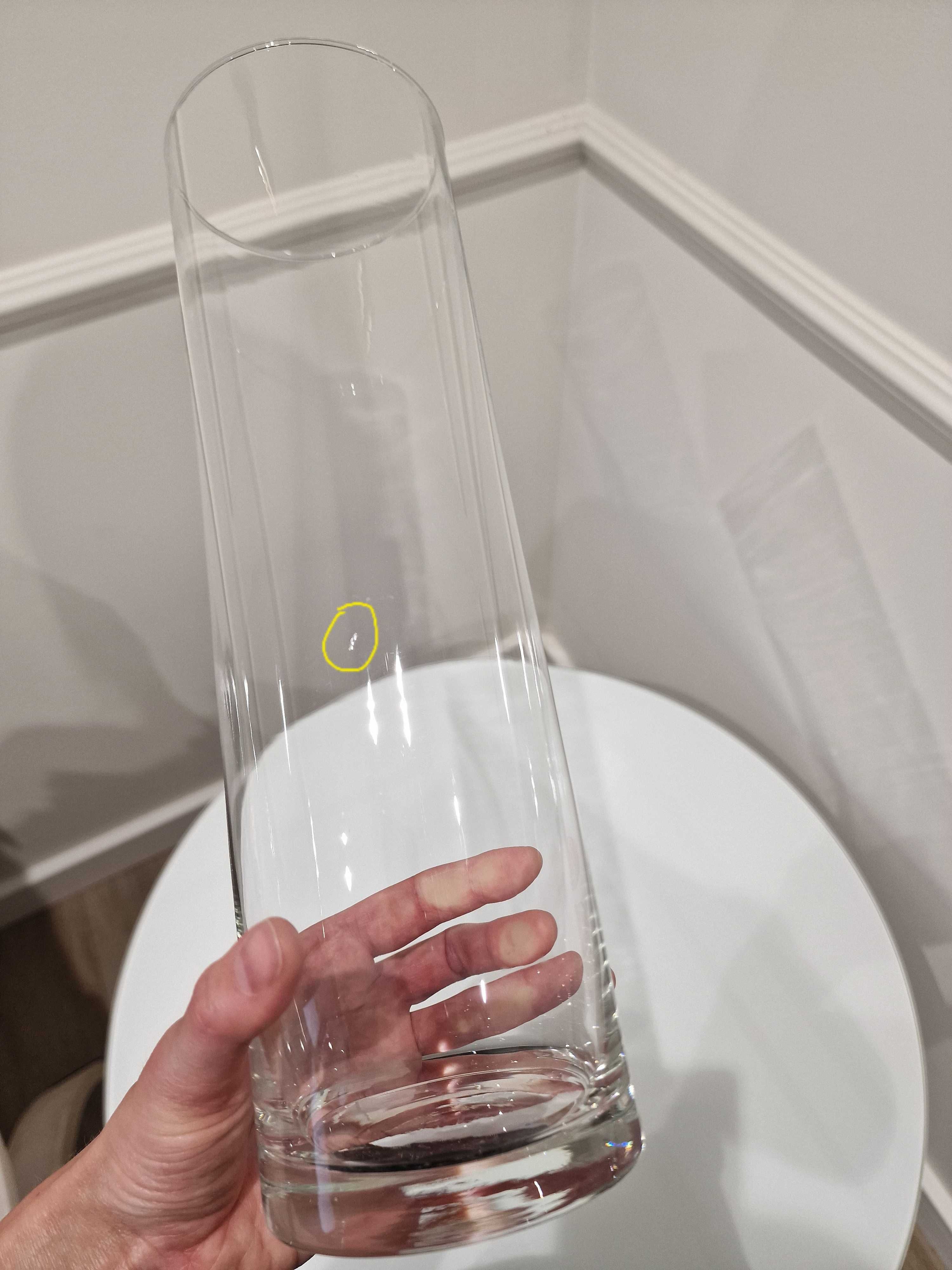 Wazon cylinder szkło na świeczki, na kwiaty