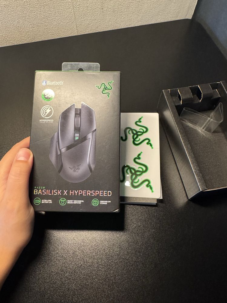 Миша бездротова ігрова Razer Basilisk V3 X Hyperspeed