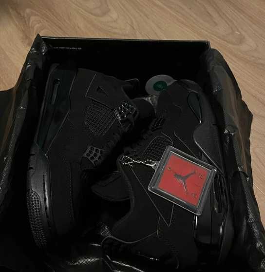 buty Espadryle Jordan4RetroBlackCat Espadryle R.39