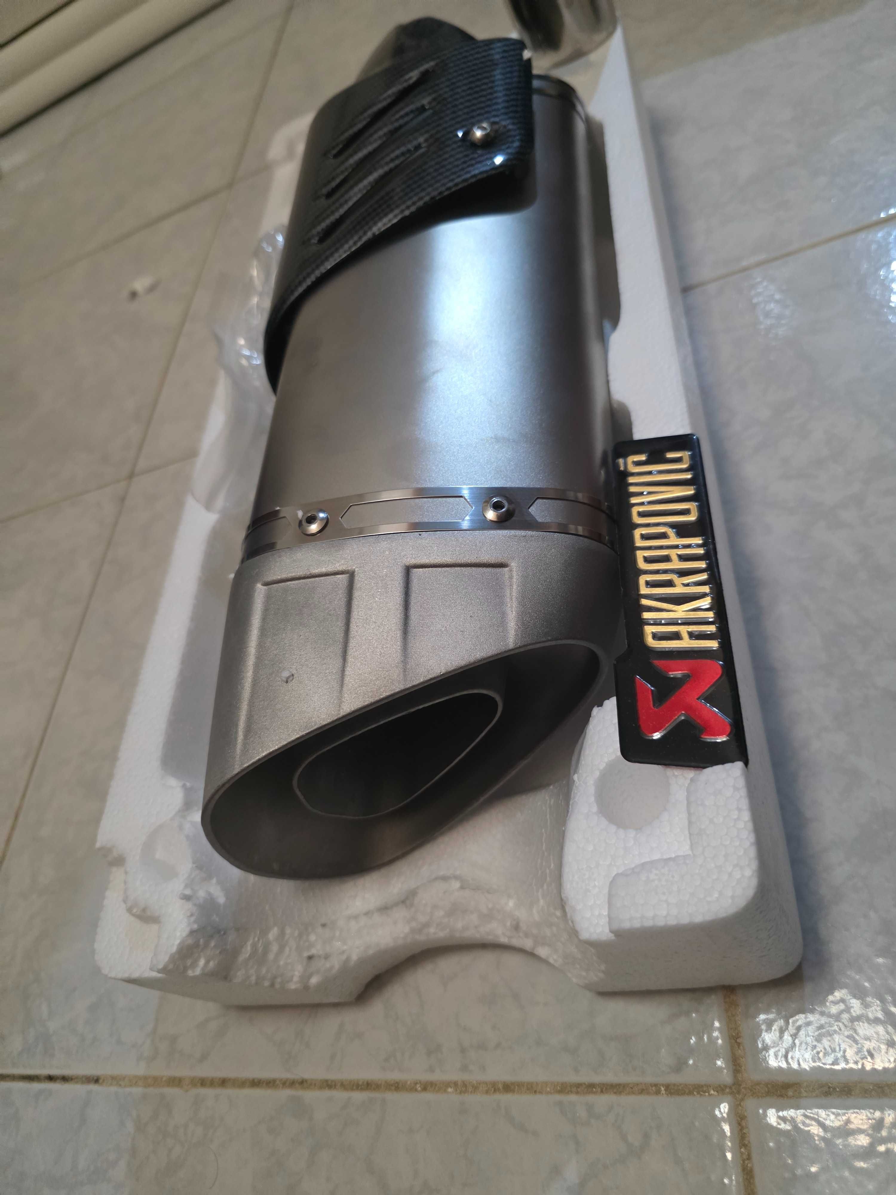 ponteira de escape akrapovic universal