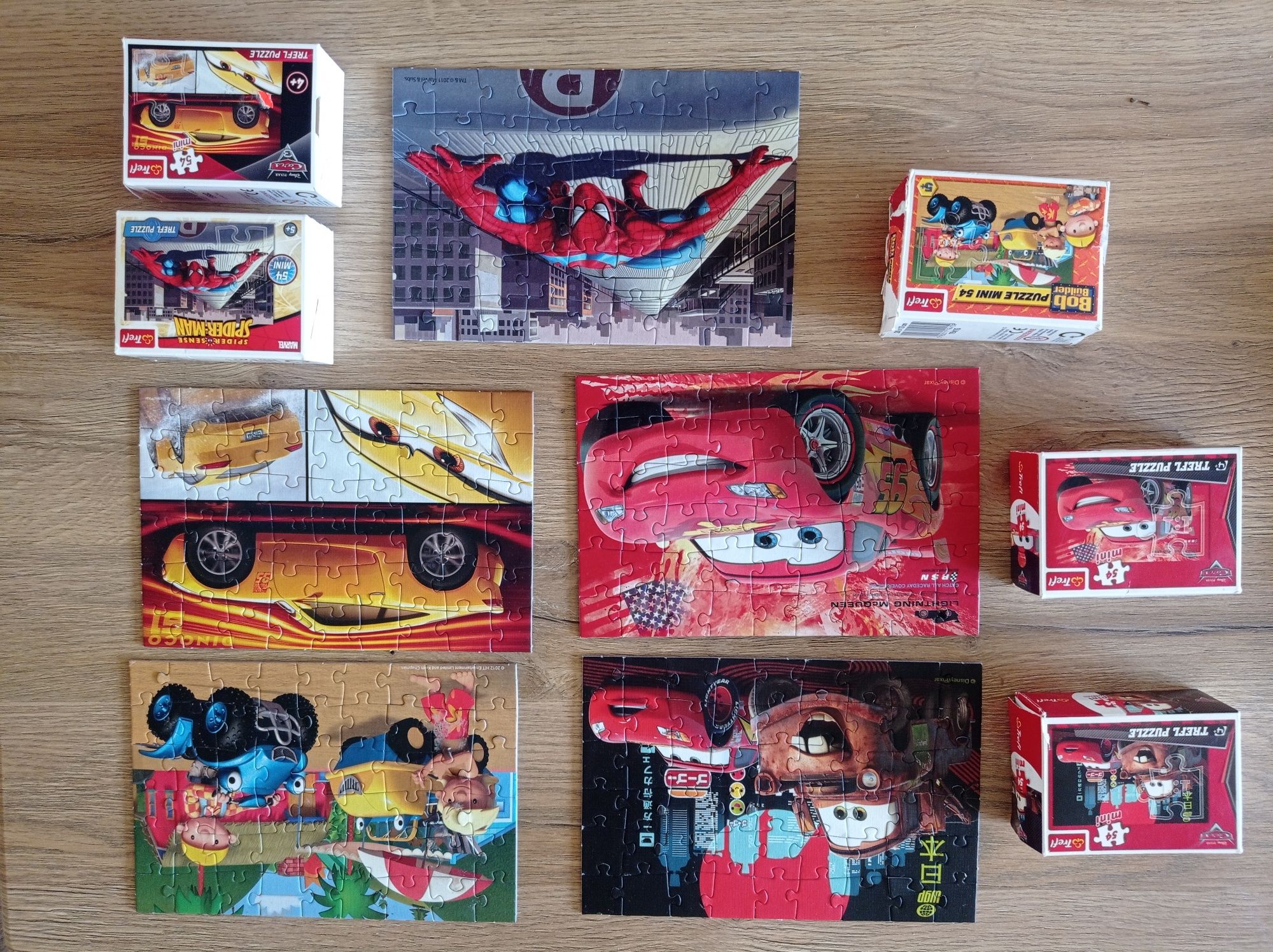 Mini puzzle 5szt