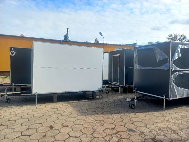 NOWA Przyczepa gastronomiczna Handlowa 3m x 2m PRODUCENT