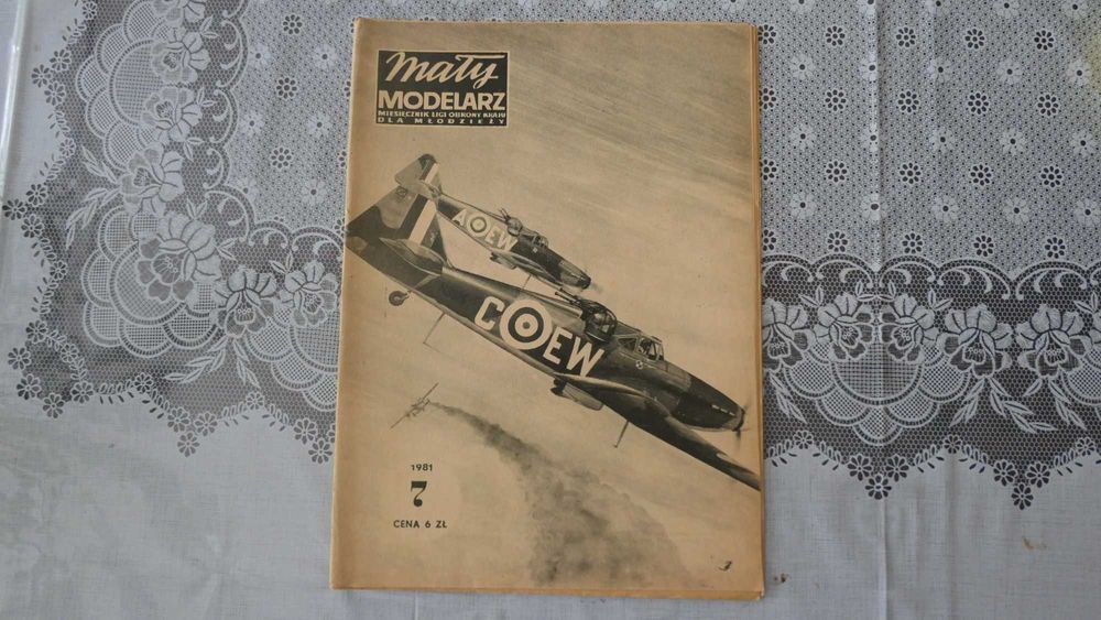 Mały Modelarz 7/81 Samolot nocny Defiant