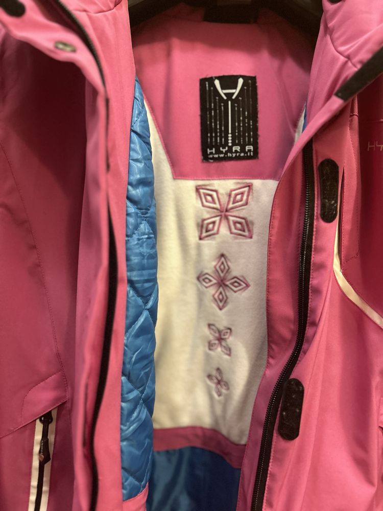 Damska kurtka narciarska rożowa 42 XL Hyra