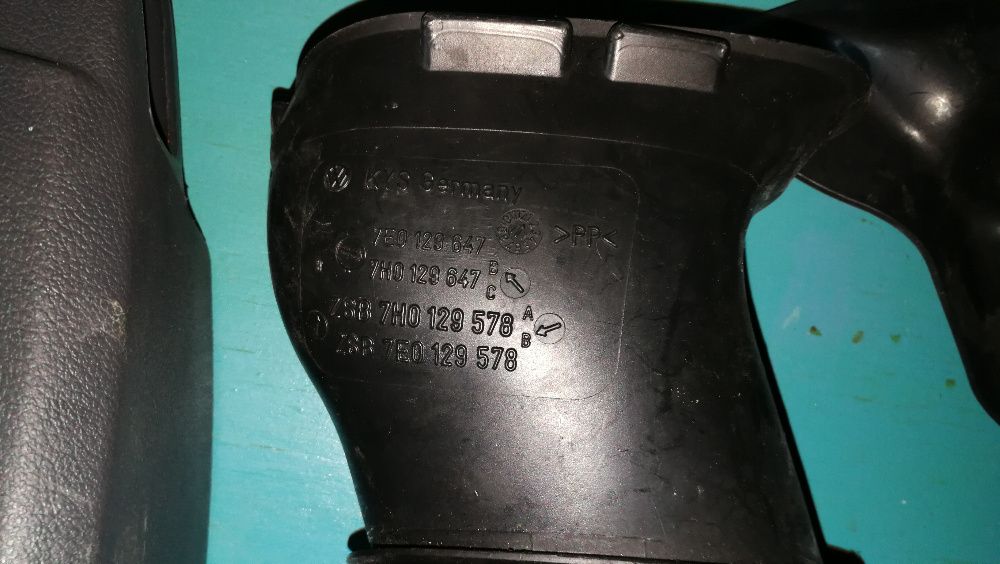 Воздухозаборник патрубок решетка кожух пластик VW T5 T5GP T6 Т5 Т6