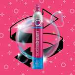 Soda Stream Quick Connect CO2 różowa wymiana / napełnienie / dowóz