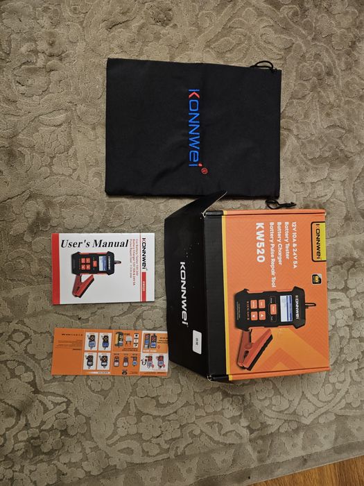 Зарядне Konnwei KW520 тестер