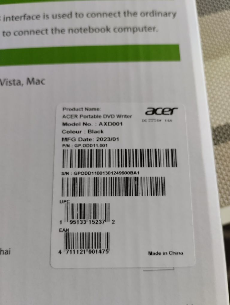 Napęd Acer GP.ODD11.001
